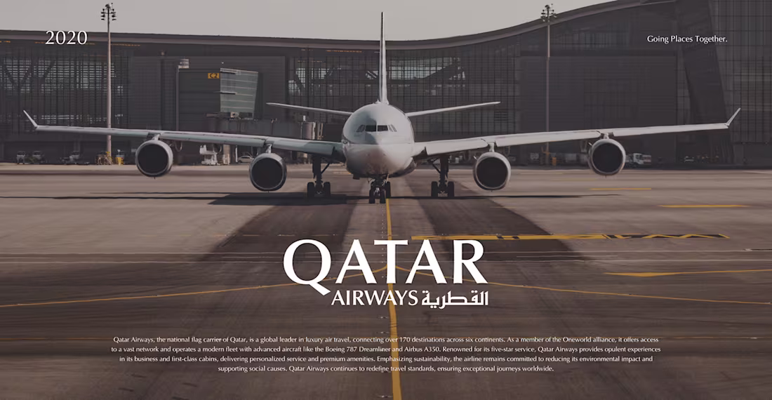 Cover image for Qatar Airways- Redesign Project 