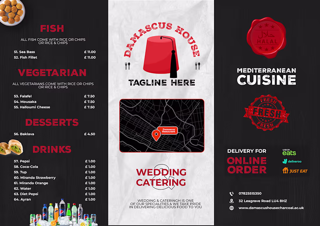 Cover image for Menu Designs :: Behance