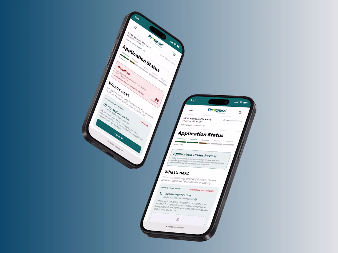 Cover image for Application Status Dashboard - UX Research and Redesign
