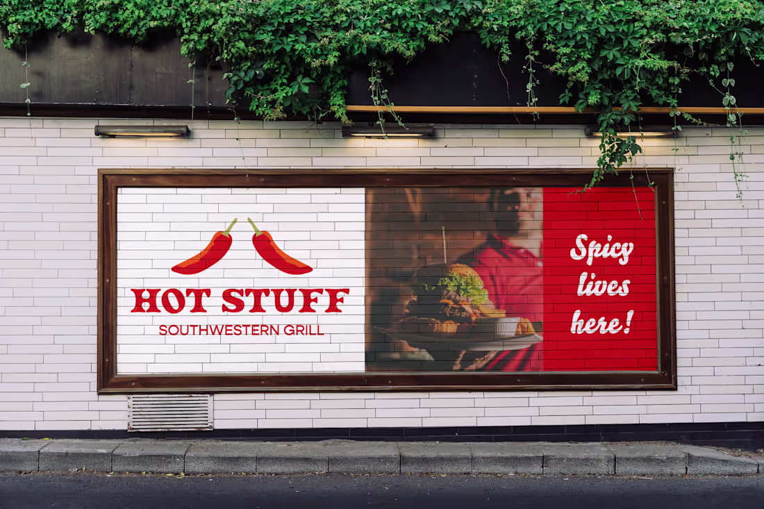 Cover image for Hot Stuff Restaurant Branding 