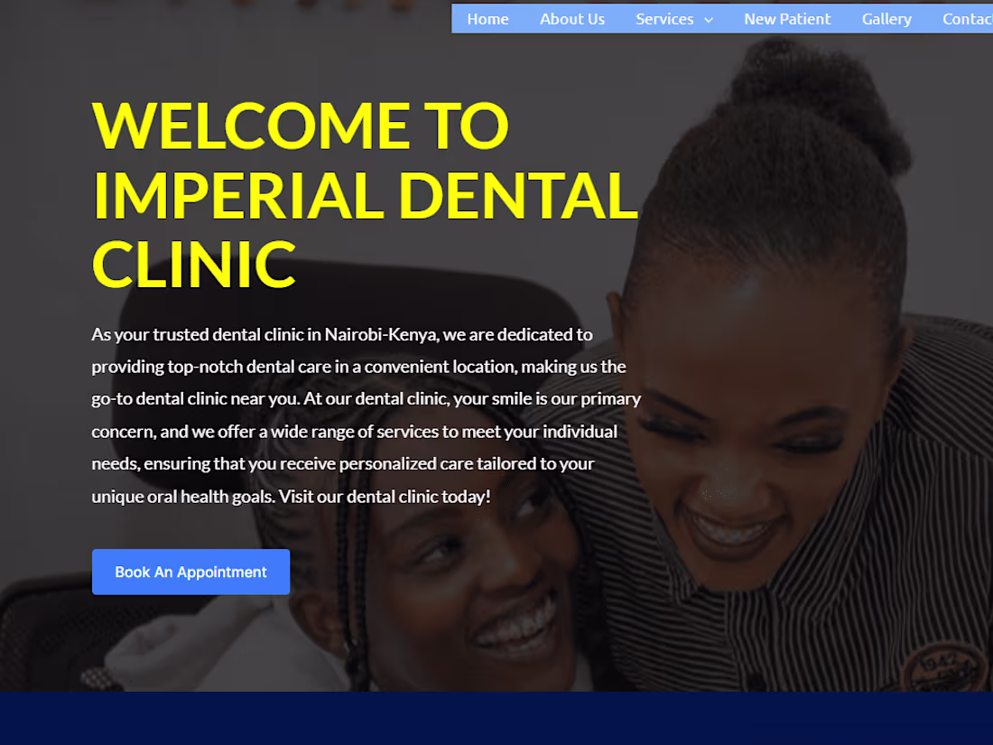 Cover image for Website Redesign for Dental Clinic