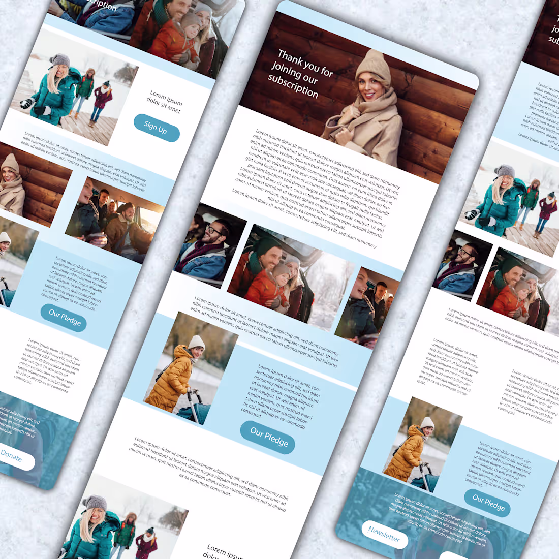 Cover image for Email Design Outerwear Brand