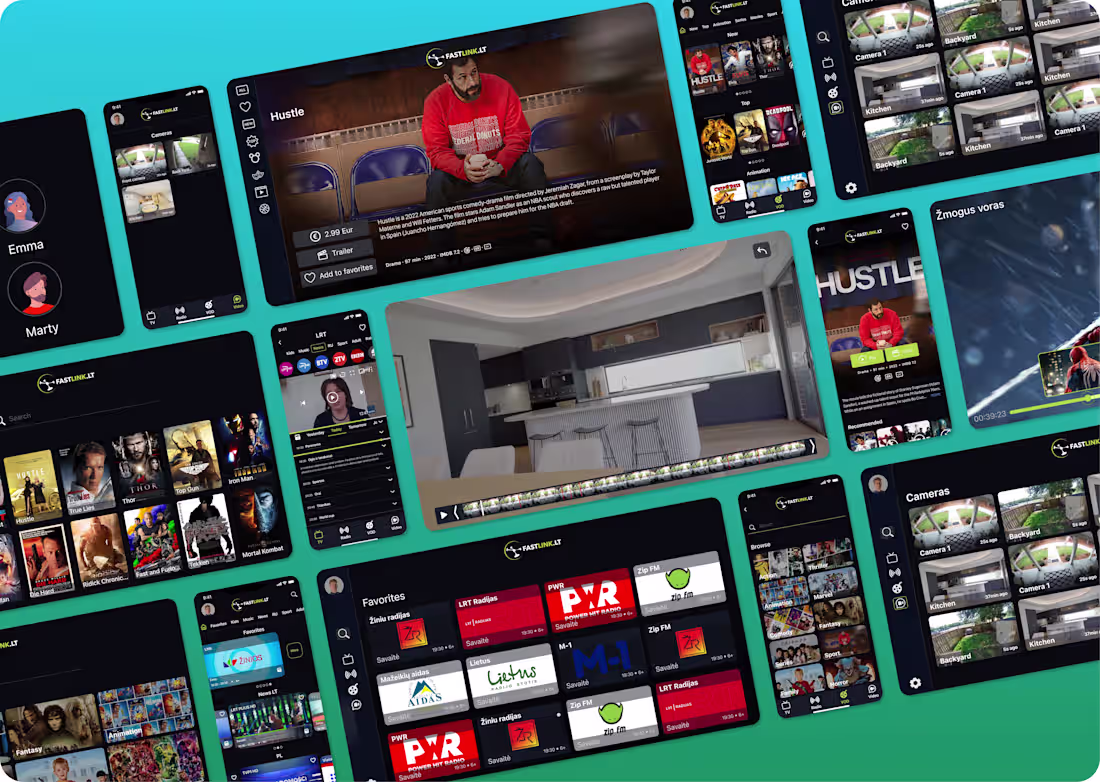 Cover image for Fastlink TV App