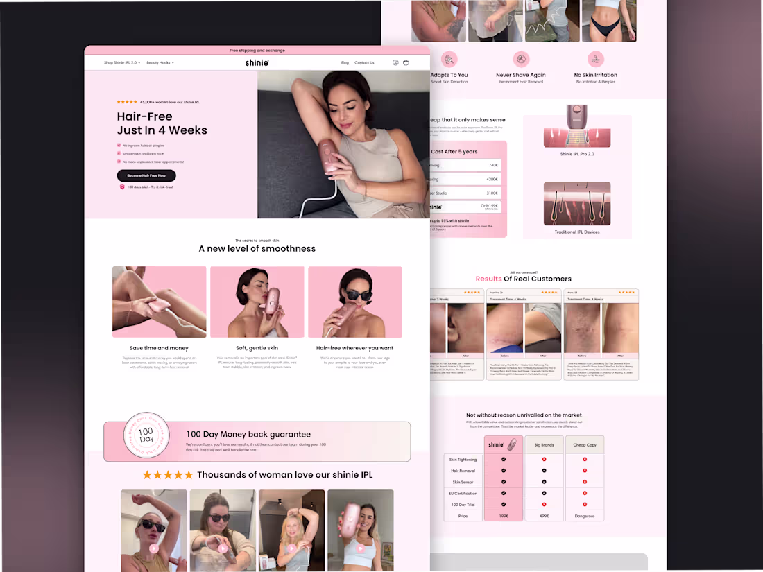 Cover image for CRO Focused Shopify Theme for Shinie. #shopify #skincarewebsite