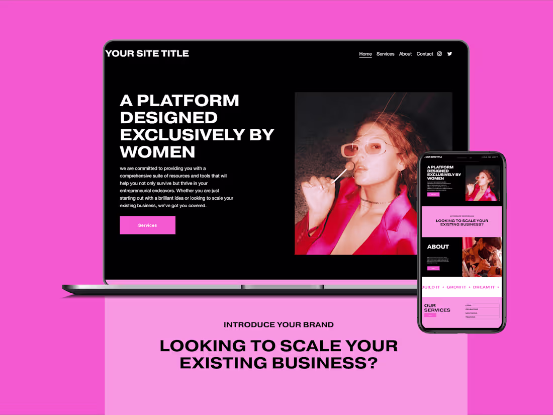 Cover image for Squarespace Web Design 