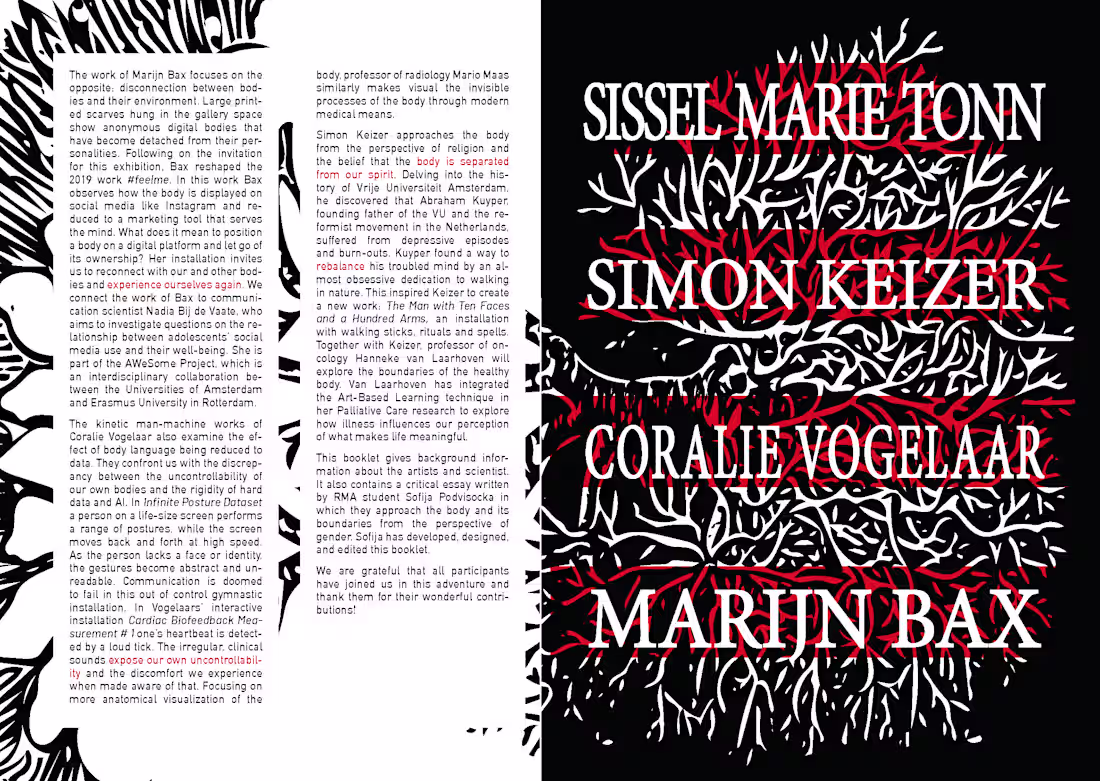 Cover image for Exhibition Catalogue for Art Science Gallery 