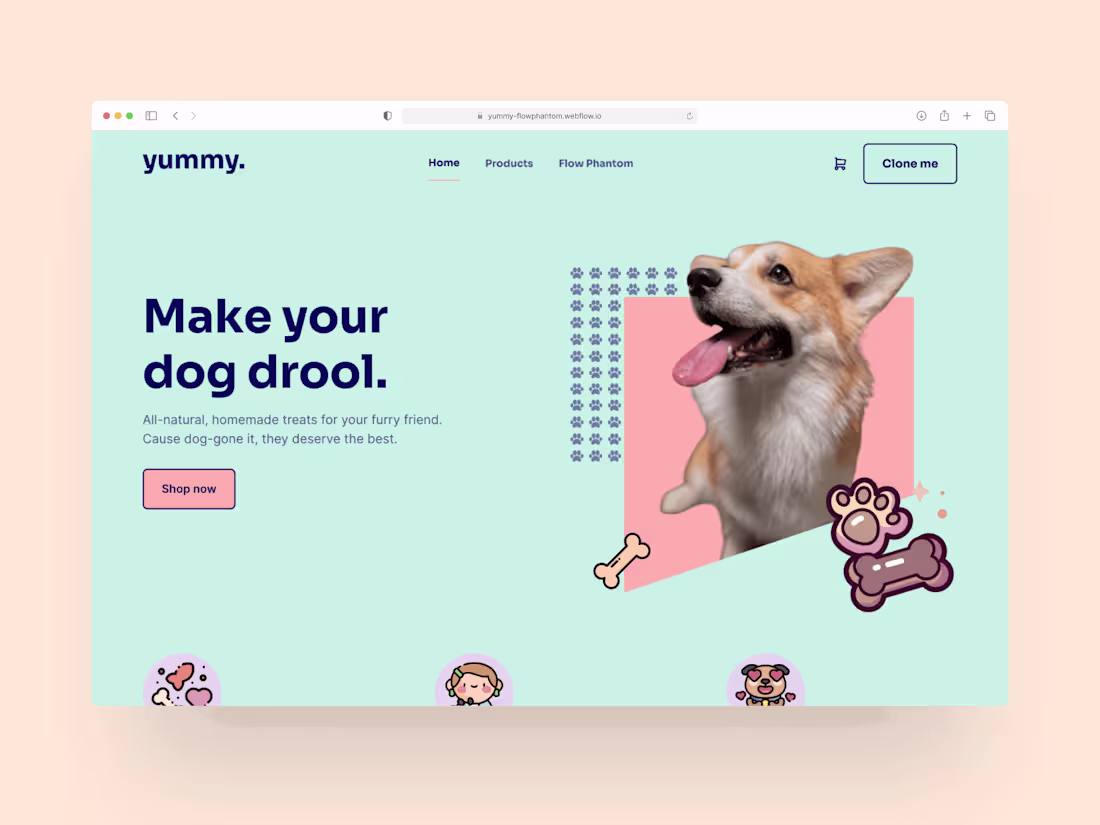 Cover image for Yummy Dog Treats