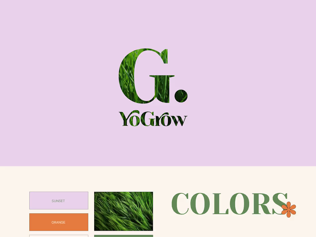 Cover image for Brand Identity for YoGrow