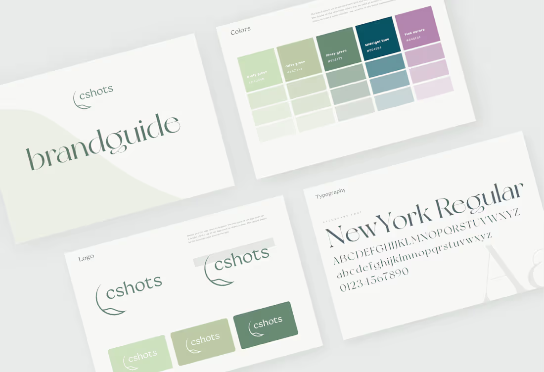 Cover image for Creative brand identity design for Cshots