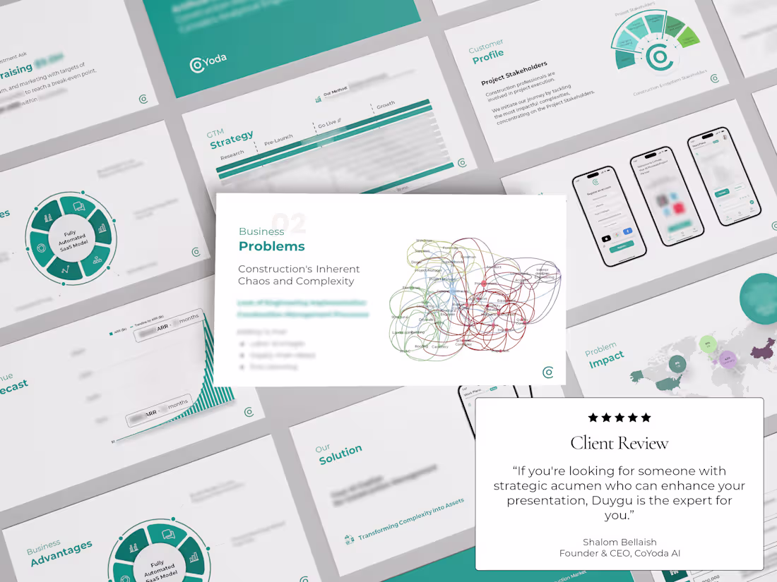 Cover image for AI Construction Startup Pitch Deck