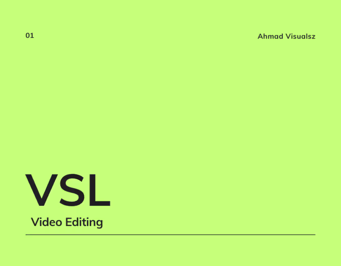 Cover image for VSL Videos
