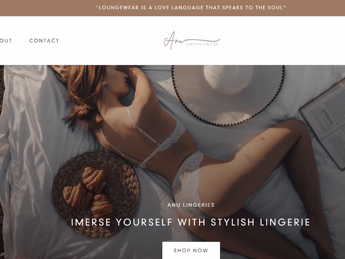 Cover image for Anu loungewear