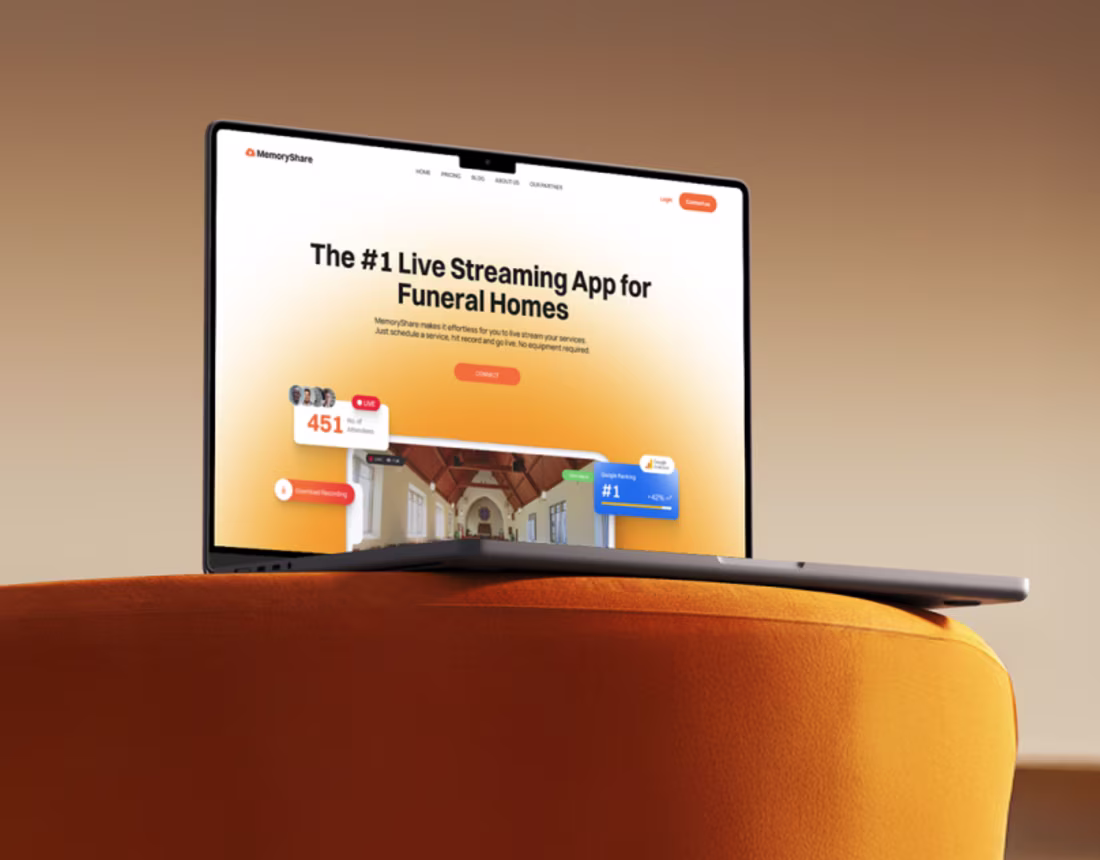 Cover image for MemoryShare | Brand Refresh & Graphics • Website Design