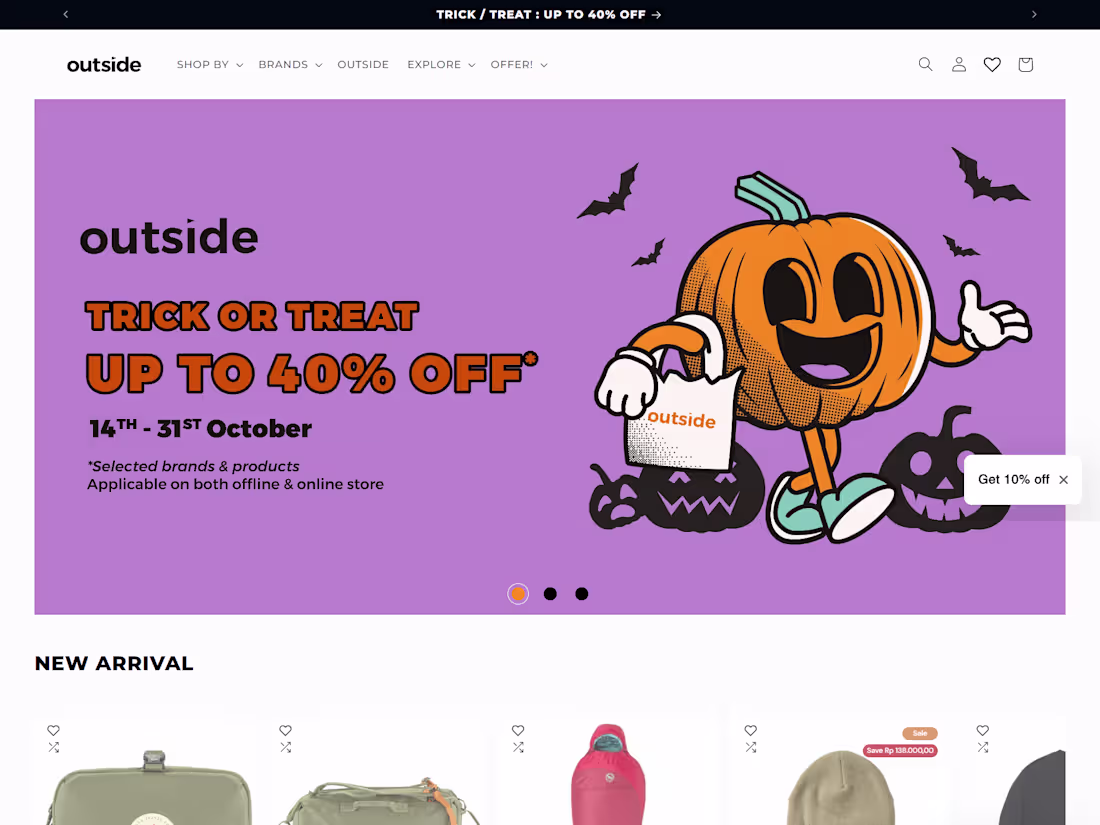 Cover image for Outside Store Indonesia