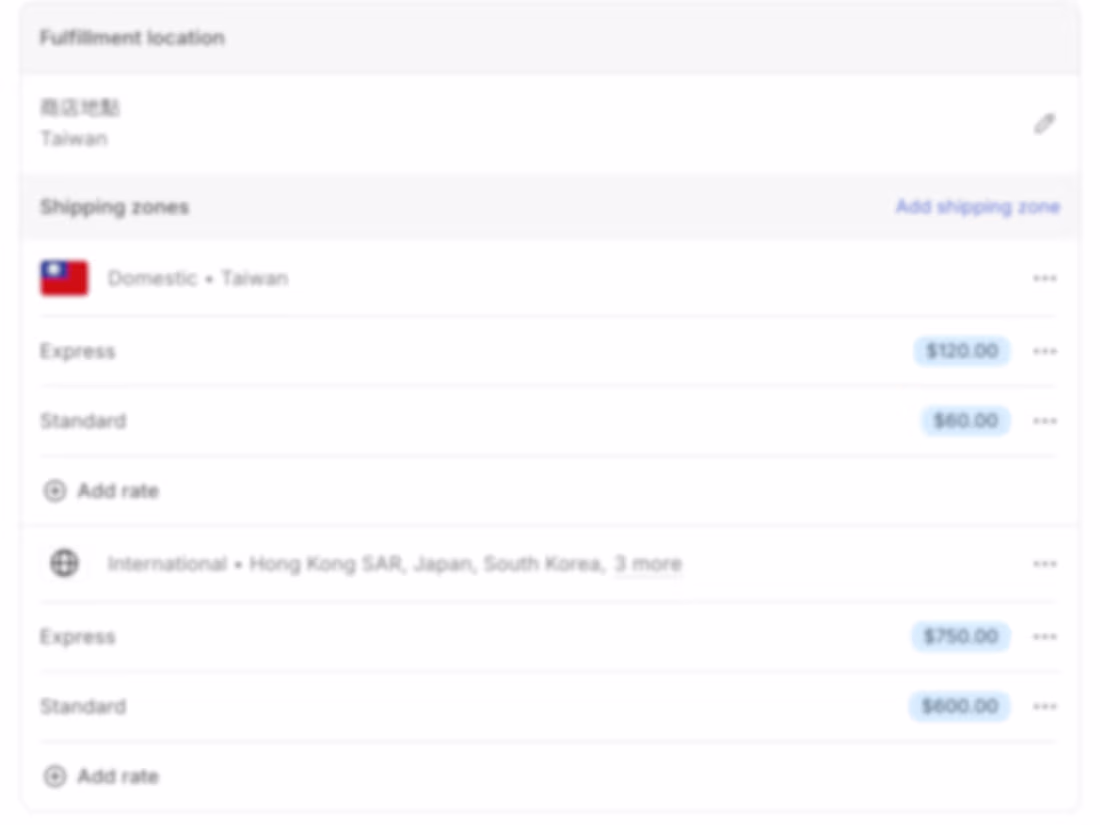 Cover image for Shopify Shipping Zones & Rate Setup – Global Fulfillment Logic