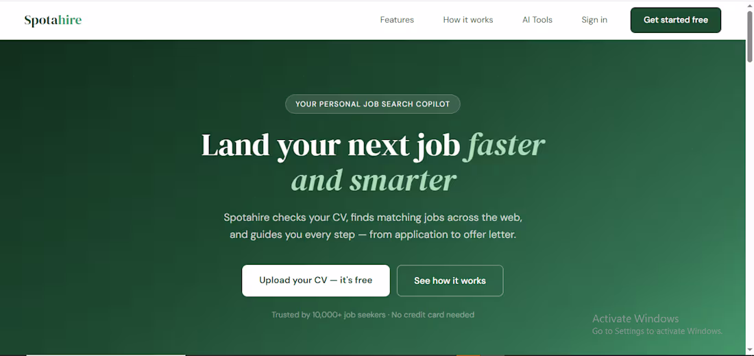 Cover image for AI-powered career platform built solo