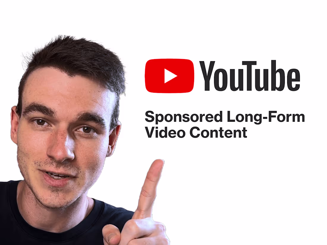 Cover image for Sponsored YouTube Video On My Channel