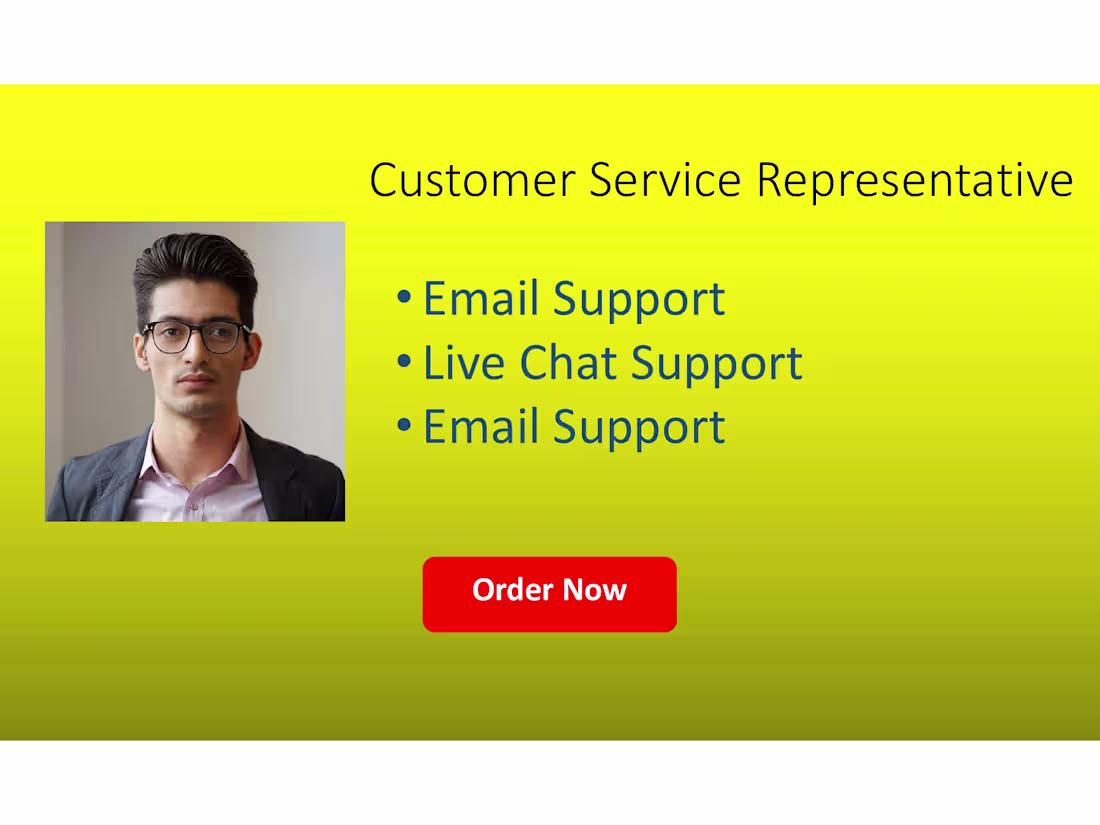Cover image for Customer Service Representative