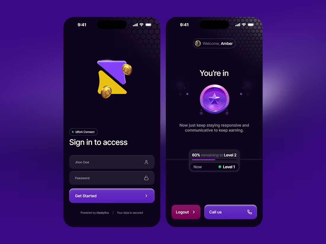 Cover image for Mobile App and Logo Redesign for Marketing Agency