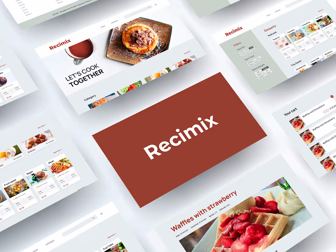 Cover image for Recimix Web Design