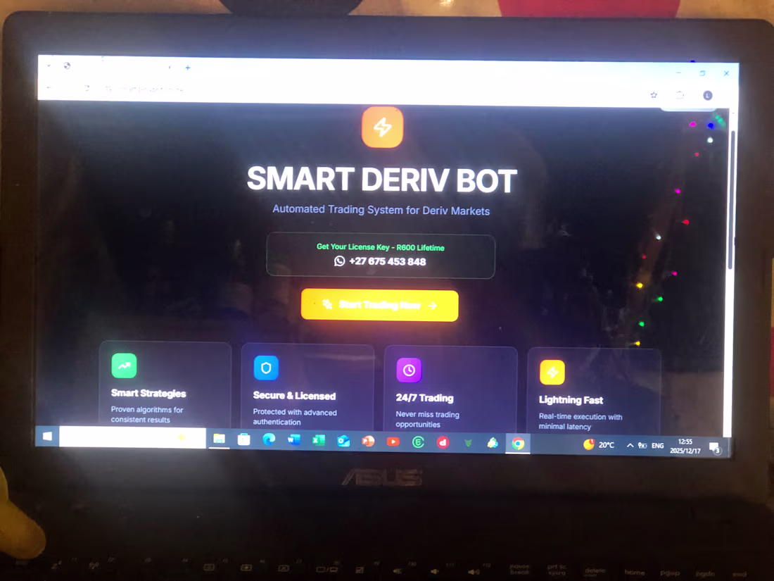 Cover image for Trading Bot Landing Page
