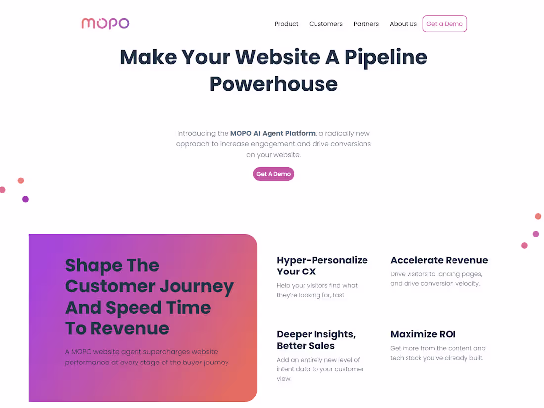 Cover image for MOPO.LIFE – Website Development & UX Buildout