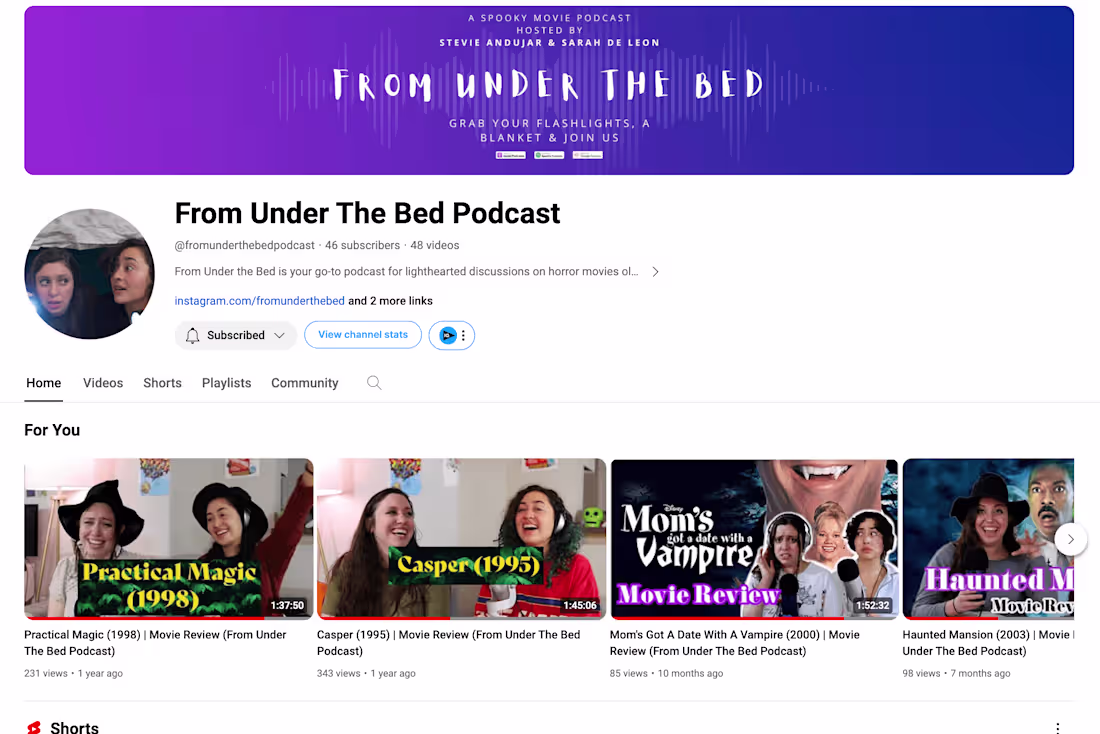 Cover image for From Under The Bed Podcast