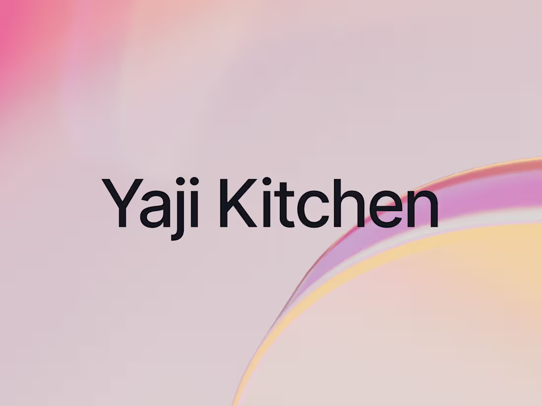 Cover image for Yaji Kitchen