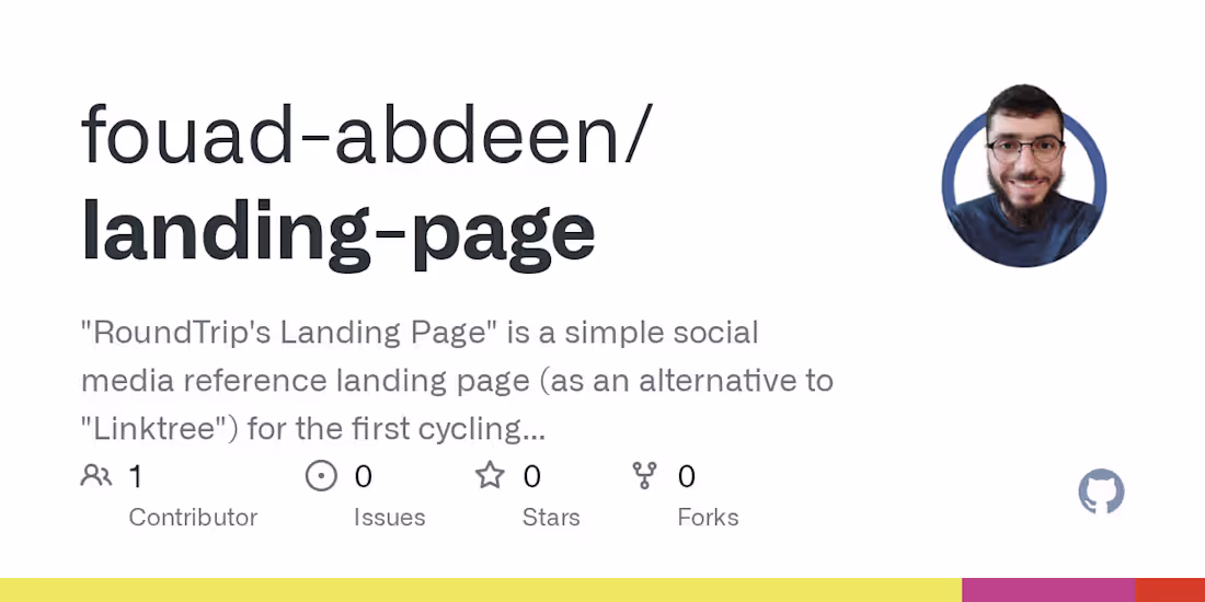 Cover image for RoundTrip's Landing Page Development