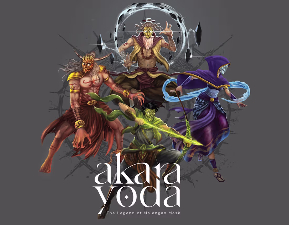 Cover image for Akara Yoda: The Legend of Malangan Mask