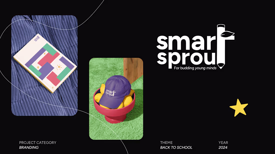 Cover image for Smart Sprout| Branding | Back-to-school products