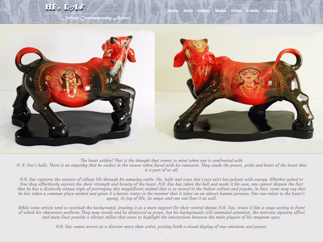 Cover image for H R Das, Art Work, Online Painting, Indian Painting Artist