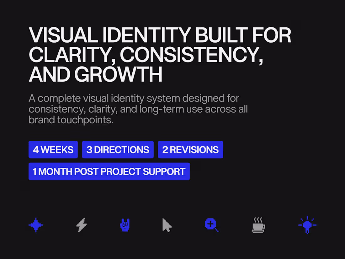 Cover image for Brand identity design 