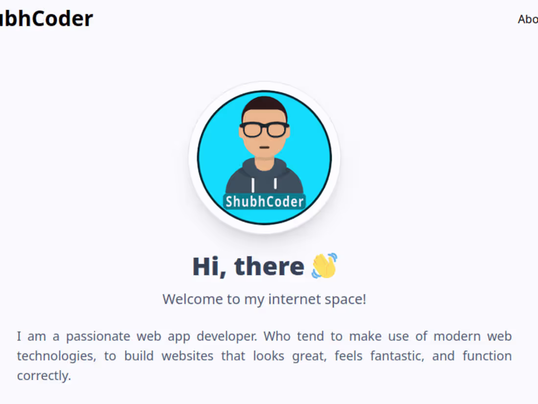 Cover image for Personal Website