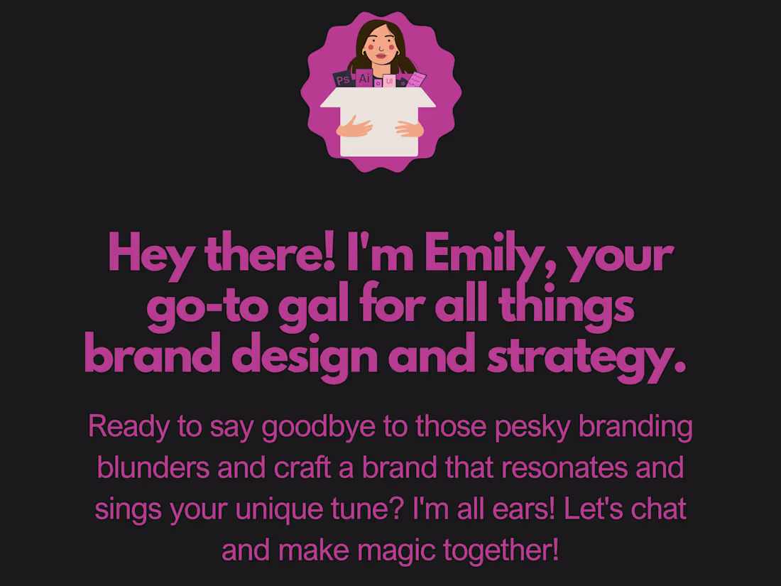 Cover image for Helping you stand out whilst creating a strong brand identity!