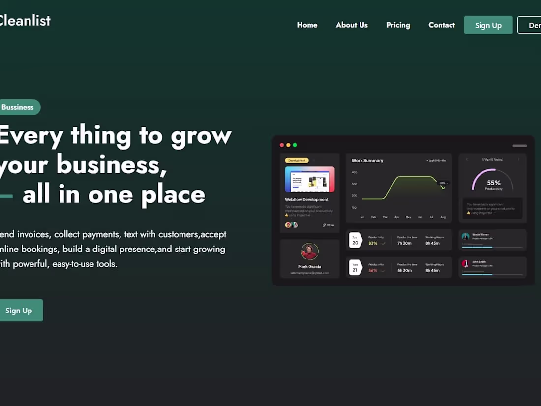 Cover image for Cleanlist Saas Product