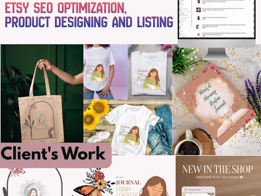 Cover image for Etsy Store Setup & Product Design for Brands