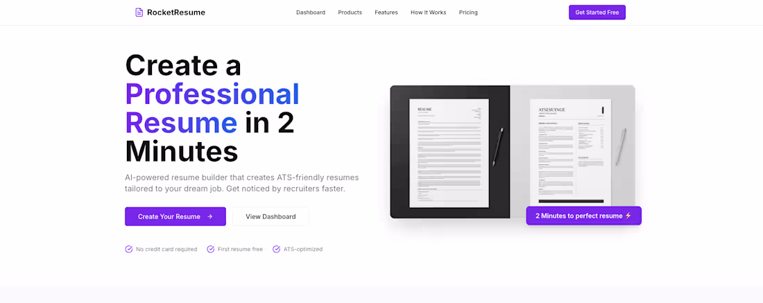 Cover image for AI-powered resume builder that helps