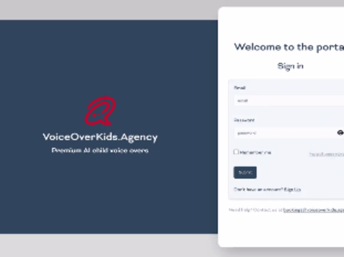 Cover image for Voice Over Kids AI