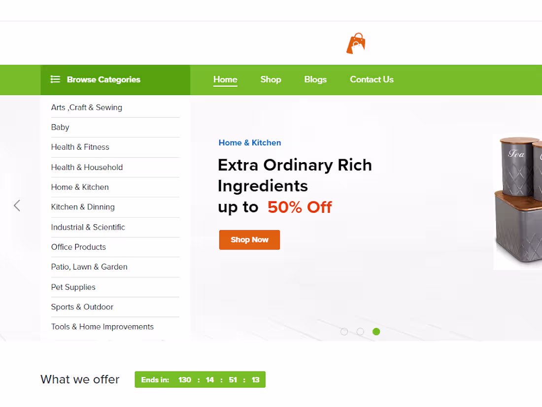 Cover image for E-commerce Dropshipping Store