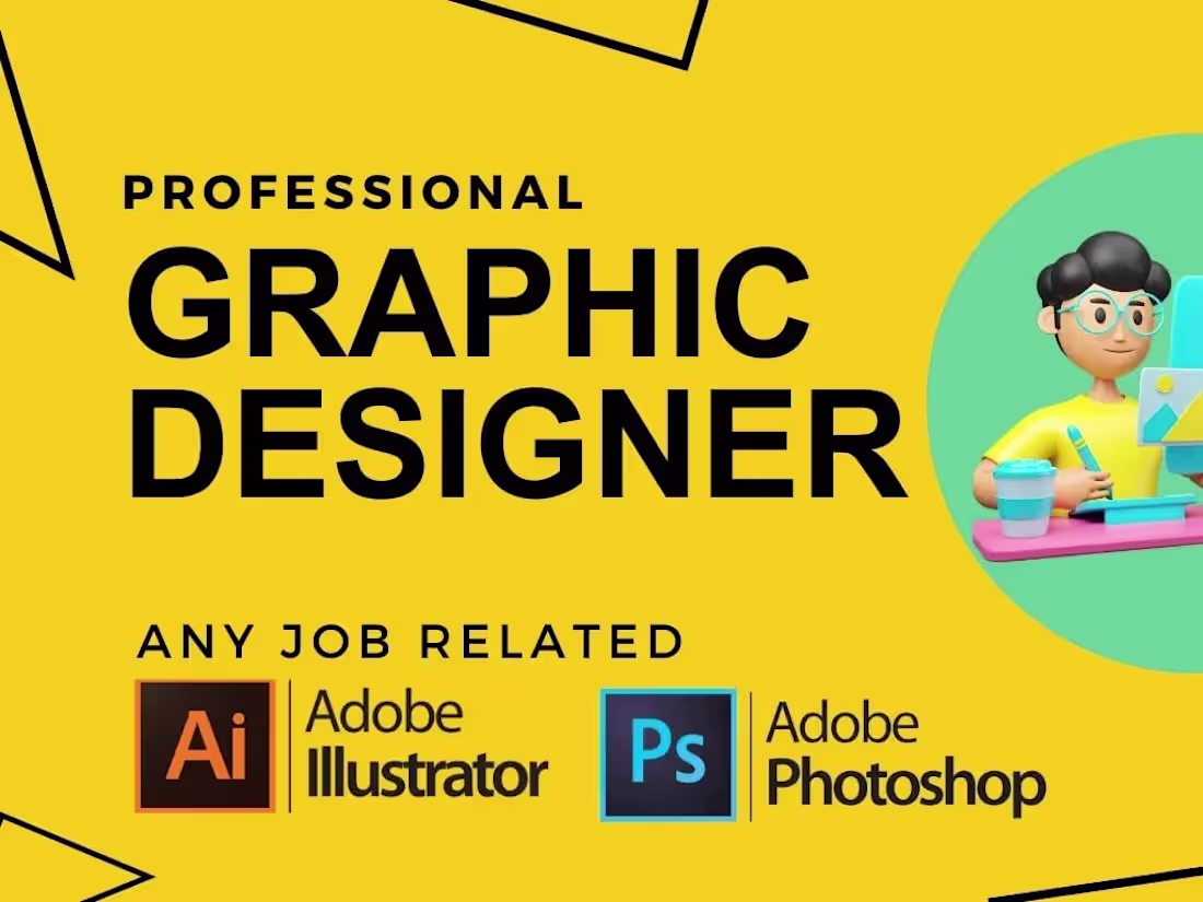 Cover image for I will be your professional graphic designer
