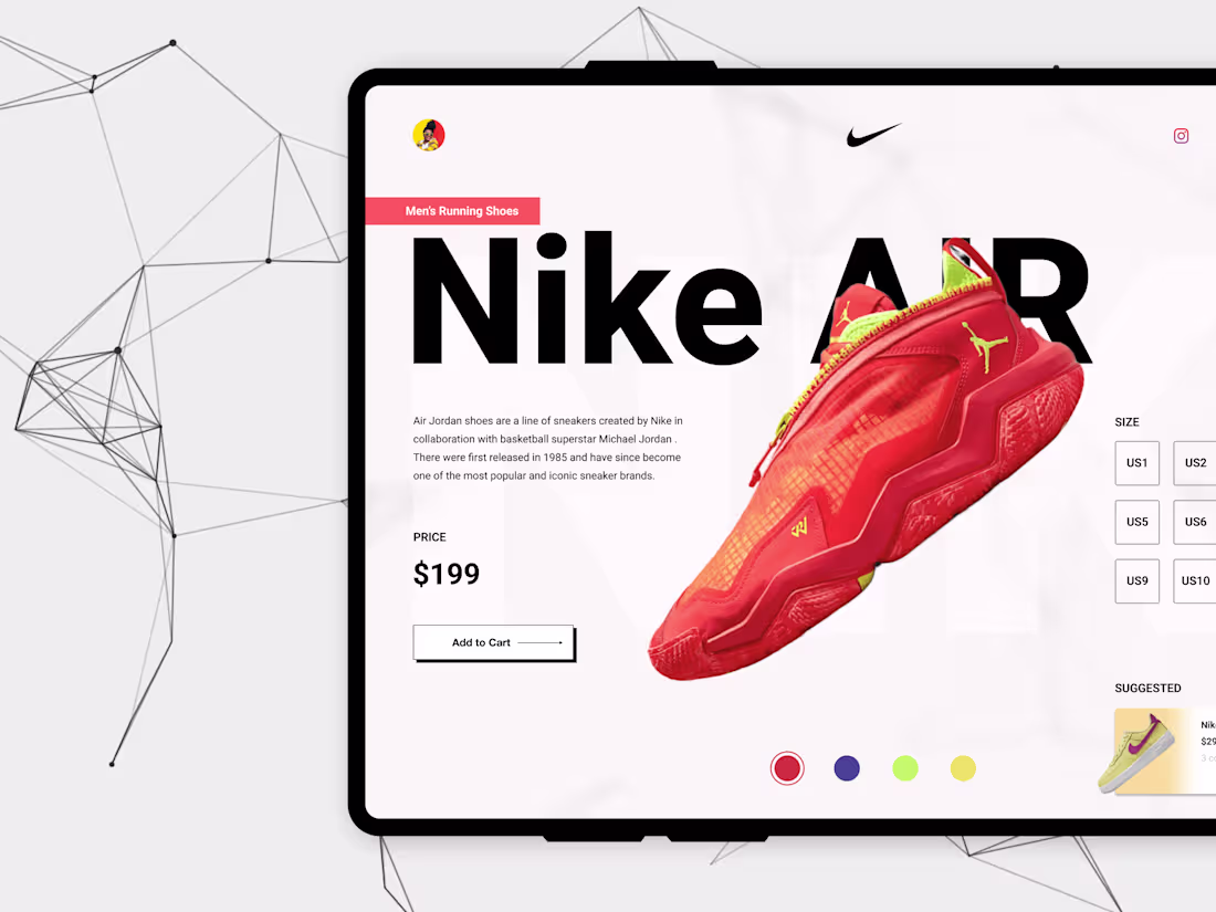 Cover image for Nike Landing Page Concept Design