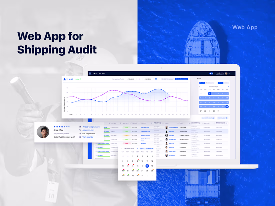 Cover image for Web App for Shipping Audit