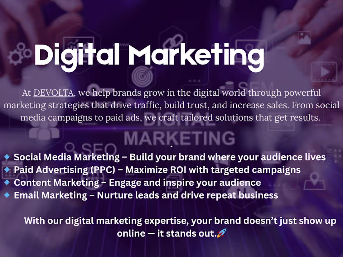 Cover image for Social Media Marketing & Management for Business Growth.