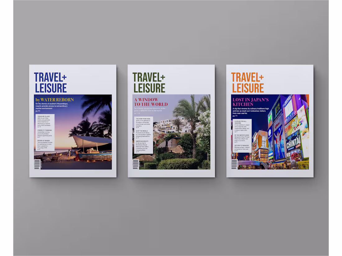 Cover image for Magazine Design 