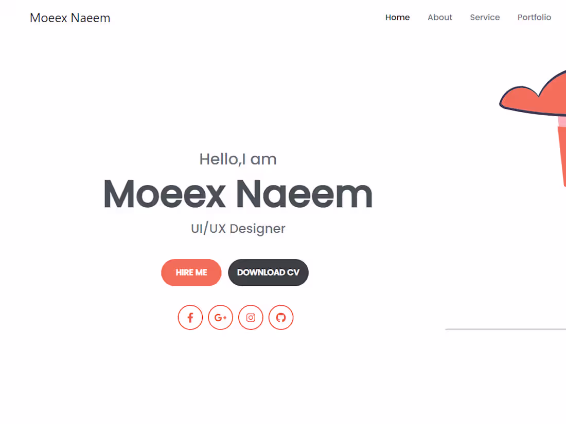 Cover image for Portfolio Website