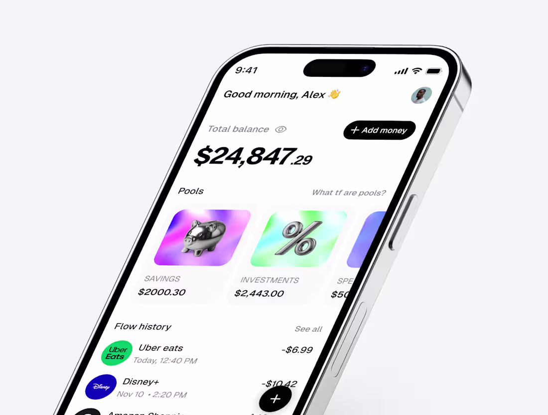 Cover image for Fluid helps you spend, save