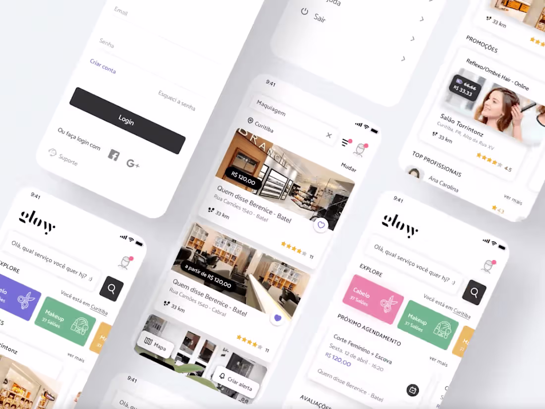 Cover image for App UI/UX Design — Web & Mobile Interfaces