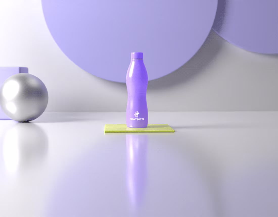 Cover image for WatBotl | 3D Product Animation | Concept Brand 