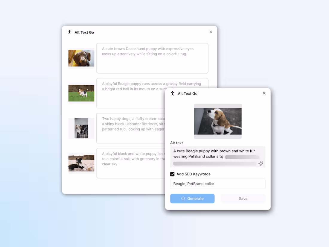 Cover image for  Alt Text Go - Framer Plugin development